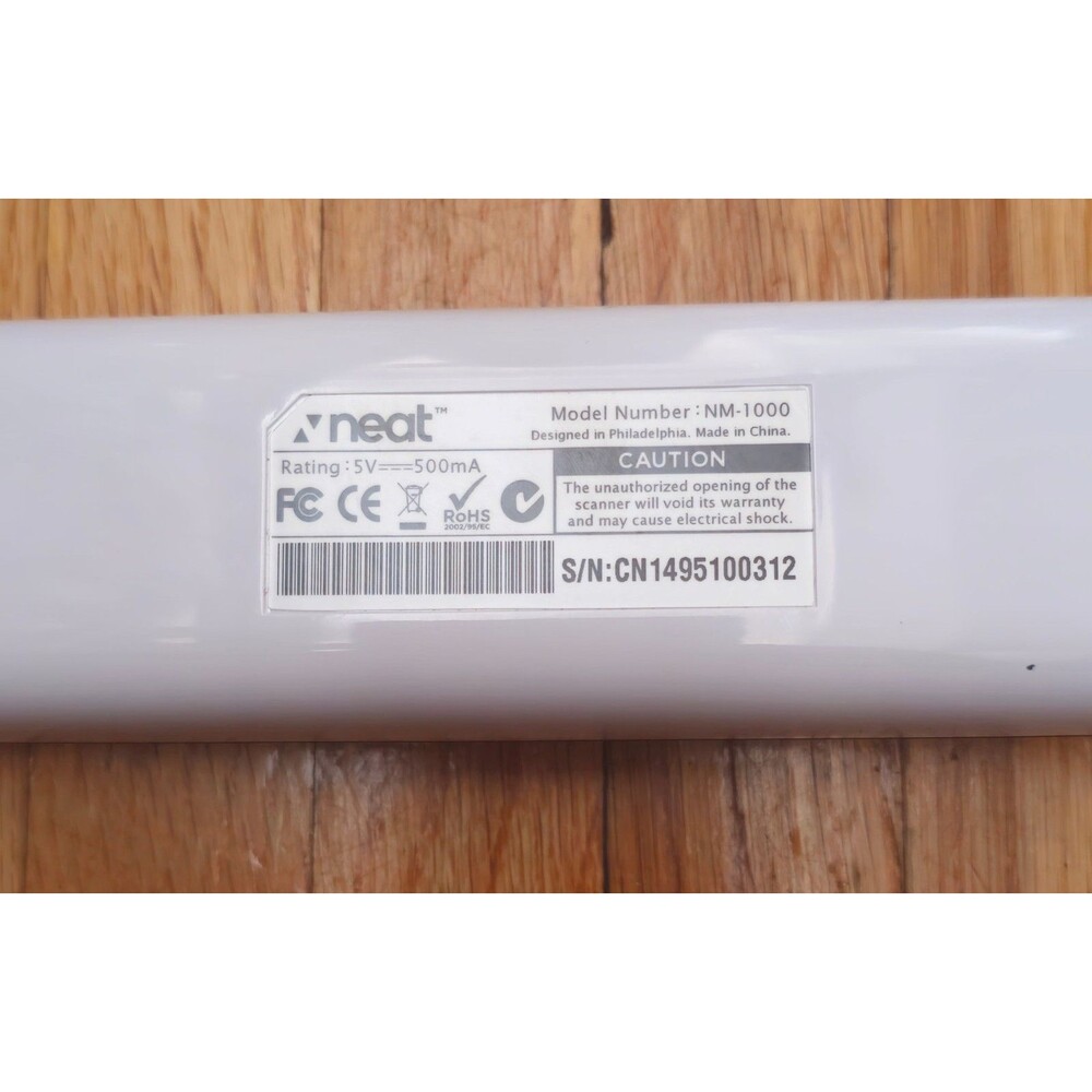 NeatReceipts NM-1000 Mobile Scanner-Digital Filing System - Picture 6 of 6